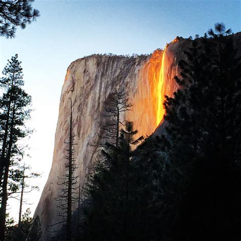 Yosemite Firefall: Breathtaking Photographs capture Horsetail Fall Ablaze