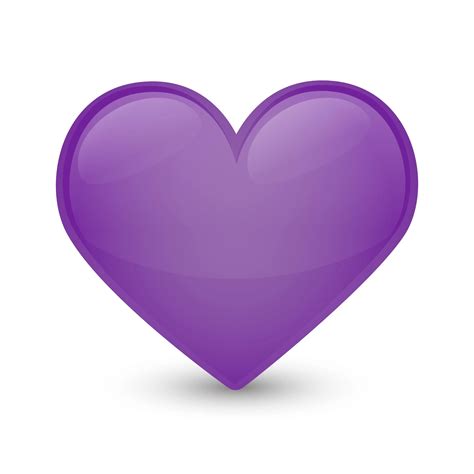 Heart Emoji Purple