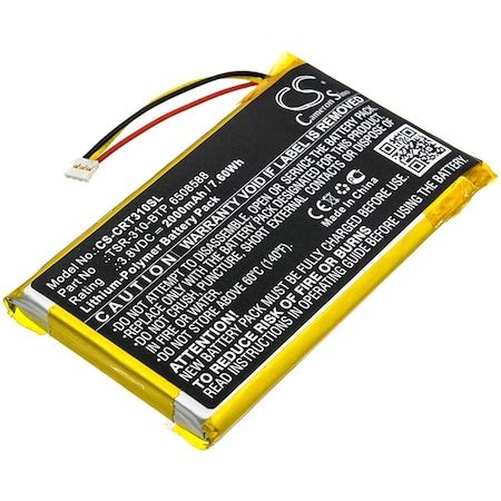 Ilc Replacement for Crestron Tsr-310 Handheld Touch Screen Battery WX ...