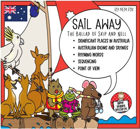 "Sail Away" by Mem Fox - Significant places in Australia, rhyming words ...