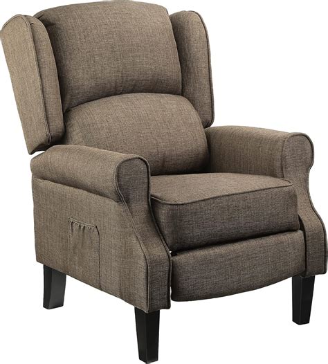 Buy HOMCOM Wingback Heated Vibrating Accent Sofa Vintage Upholstered ...