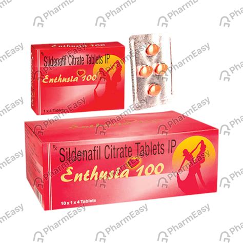 Enthusia 100 MG Tablet (4): Uses, Side Effects, Price & Dosage | PharmEasy
