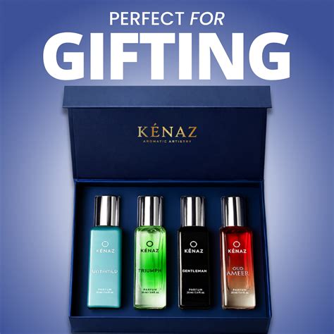 Buy Kenaz Men Perfume Gift Set | 4 Luxury Perfumes under ₹600 | 20% ...
