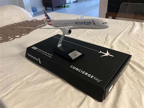 American Airlines Concierge Key Boeing 787 Model Kit - The Airchive 2.0