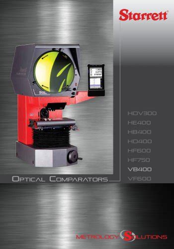 HB400 - STARRETT - PDF Catalogs | Technical Documentation | Brochure