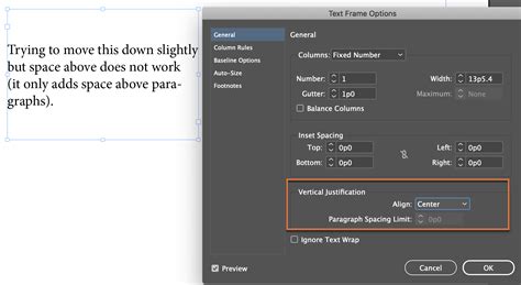 Image result for InDesign Text Box