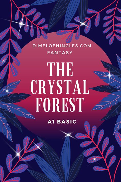 The Crystal Forest: fantasy book in easy English for A1 students ...