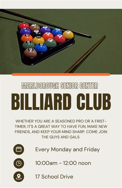 Billiards , 17 School Dr, Marlborough, CT, United States, Connecticut ...