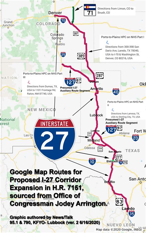 Interstate 27 Expansion Officially Proposed in Congress