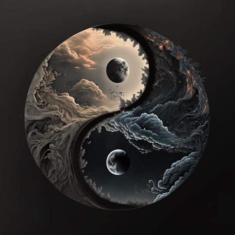 Arte Yin Yang, Ying Yang Art, Ying Yang Tattoo, Yin And Yang, Beautiful ...