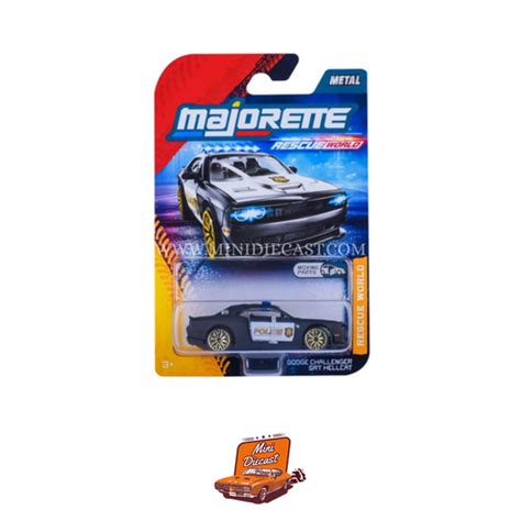 Majorette Rescue World Premium Cars Dodge Challenger SRT Hellcat – Mini ...
