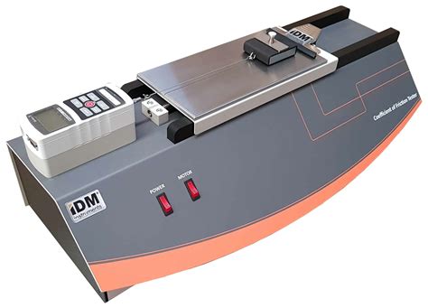 Coefficient of Friction Tester - Static & Kinetic - IDM Instruments ...