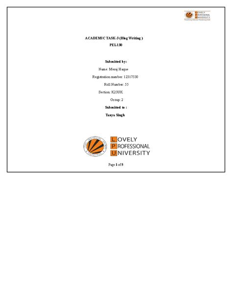 CA-3 BLOG PEL130 - Advanced Communication skills - ACADEMIC TASK-3 ...