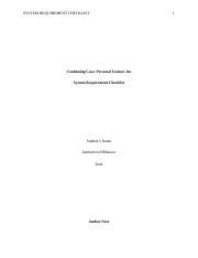 System Requirement Checklist 的图像结果