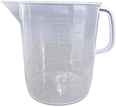 Buy Polylab LABOGENS Plastic Measuring Jug/Jar (5000ml/5 L) Online at ...