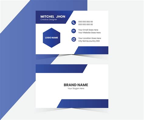 Simple Business Card Template 的图像结果