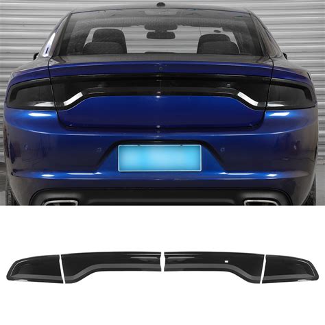 for Charger Tail Light Lamp Covers, Smoked Rear Light Guards Compatible ...
