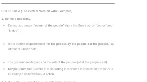 HV&E2mark1 - Key Concepts in Democracy and Scientific Ethics - Studocu
