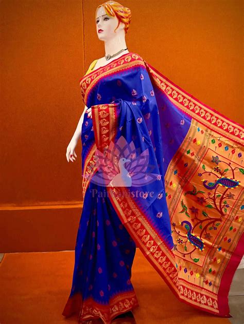 Semi Silk Gadwal Paithani Saree | Paithanistore | Buy Online ...