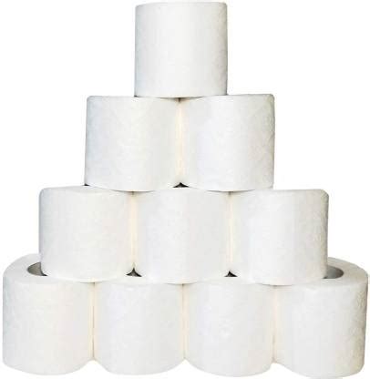 household hub Soft Bathroom Toilet Tissue Paper Roll - 10 pcs Toilet ...