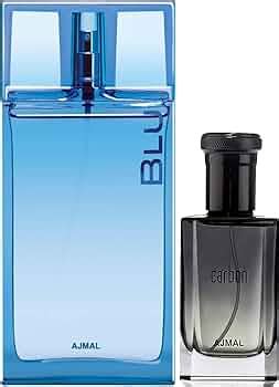 AJMAL Blu EDP Aquatic Woody Perfume 90ml for Men and Carbon EDP Citrus ...