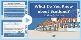 Scotland Mind Map (teacher made) - Twinkl