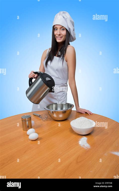 Image result for Female Chef Cooking Food
