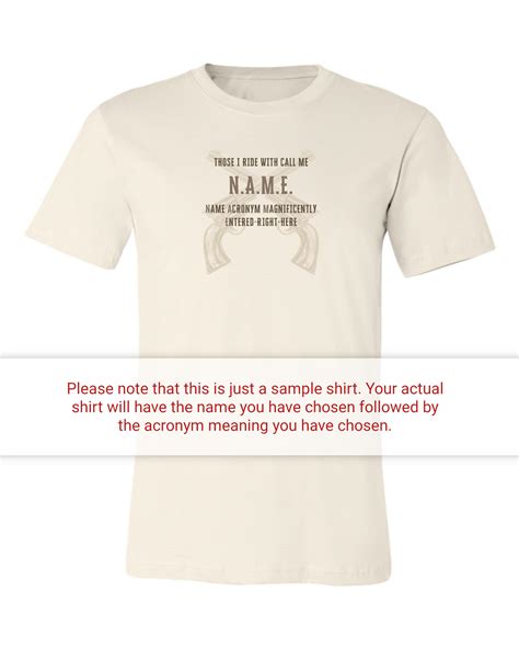 Cowboy T-Shirt for Tim | Meaning of Name | Cool Western Name Acronym Tee | Gifts for Tim - Name Acro