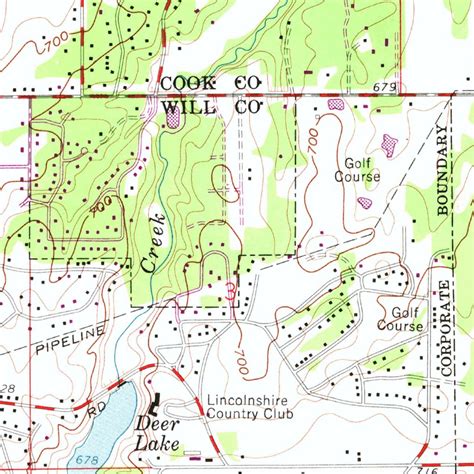Dyer, IN-IL (1962, 24000-Scale) Map by United States Geological Survey ...