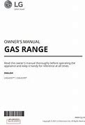 Image result for LG Gas Range Manual