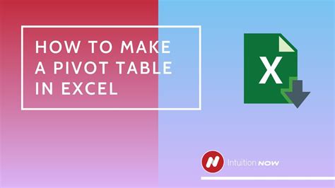 Image result for How to Make a Pivot Table Excel