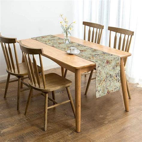 Buy FABRIGAANZA Jute Table Runner Heat Resistant Dining Table Runner ...