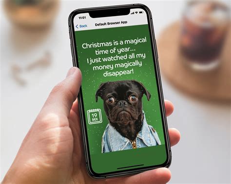 Funny Advent Calendar, Printable Christmas Countdown With QR Links to ...