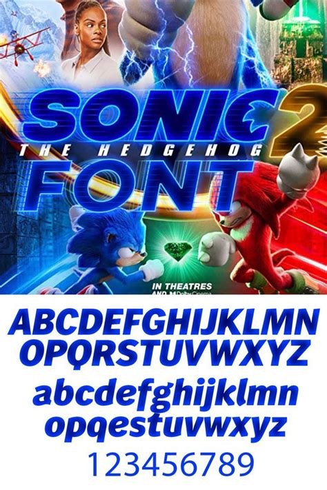 Sonic the hedgehog 2 font free download - Artofit
