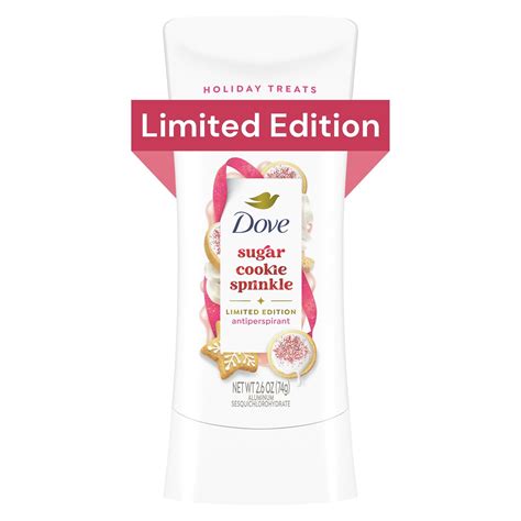 Dove Limited Edition Holiday Treats Antiperspirant Deodorant Sugar ...