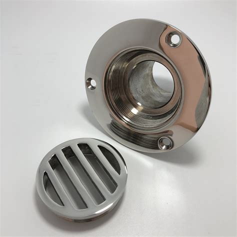 Marine Boat Yacht 316 Stainless Steel Floor Deck Drain Scupper - Deck ...