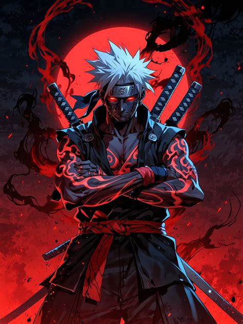 Ninja Cartoon Wallpaper 4k