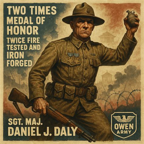 Daniel J. Daly, Two-Time Medal of Honor Marine at Belleau Wood – The ...
