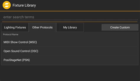 Midi Show Control (MSC)