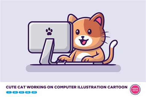 Funny Cat Picture Computer