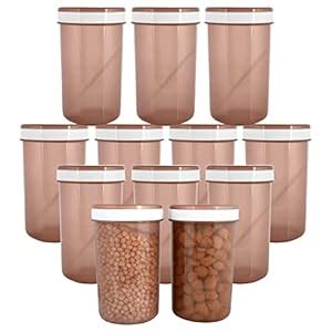 Buy Kuber Industries Containers Set for Kitchen|BPA-Free Plastic 1500 ...