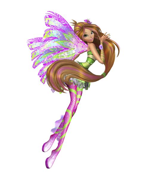 Winx club Flora "sirenix" 3D | Fairy wallpaper, Bloom winx club, Winx club