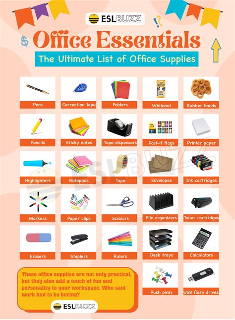 Stationery List for School 的图像结果