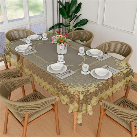 Buy Kuber Industries Dining Table Cover | 60x90 Inch | 6 Seater ...