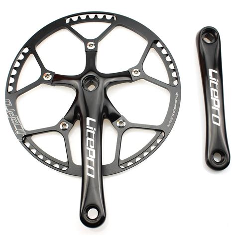 CYSKY Single Speed Crankset MTB Crankset 58T 170mm Crank Arm 130 BCD ...
