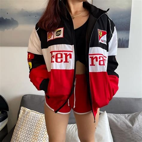 Vintage Ferrari Vintage Racing Jacket: A Timeless Classic for Racing ...