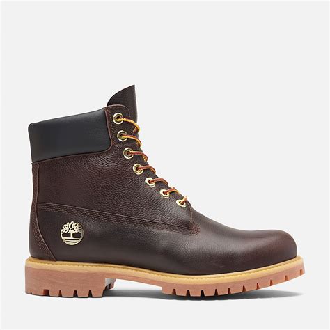 Timberland® Premium Espresso 6-Inch Lace-Up Waterproof Boot for Men in ...
