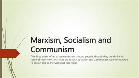 ((Marxism, Socialism and Communism).pptx
