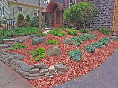 Red Landscaping Rocks