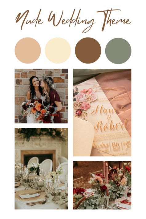 Nude Elegance: 10 Gorgeous Wedding Color Palettes for Your Big Day - Elegantweddinginvites.com Blog